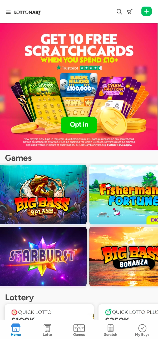 Use the LottoMart website for quick and simple access.